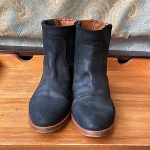 New Rag & Bone boots pull on leather